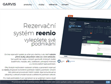 Tablet Screenshot of garvis.cz